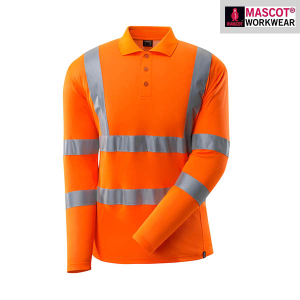 Polo Fluorescent Manches Longues | MASCOT SAFE CLASSIC