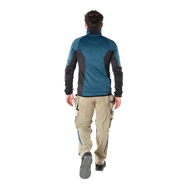 Pantalon de Travail avec poches genouillères en Dyneema sable clair de dos | MASCOT