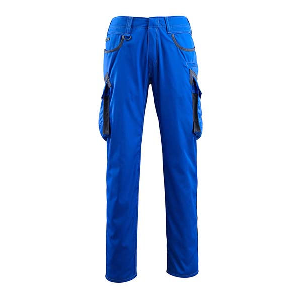 Pantalon de travail bicolore Mascot bleu roi et marine foncé - INGOLSTADT UNIQUE