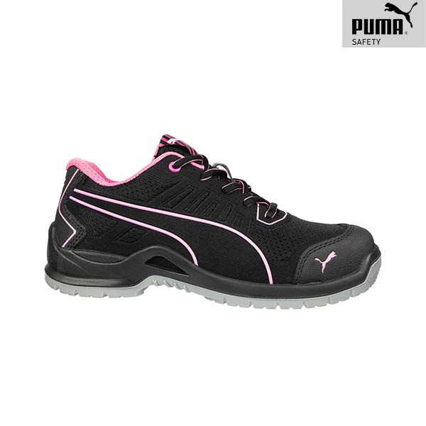 ميتال Chaussures de sécurité Puma - FUSE TC PINK S1P ميتال
