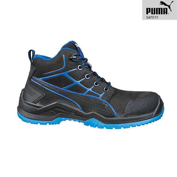 Chaussures de sécurité Puma - Krypton Blue Mid S3 ESD SRC