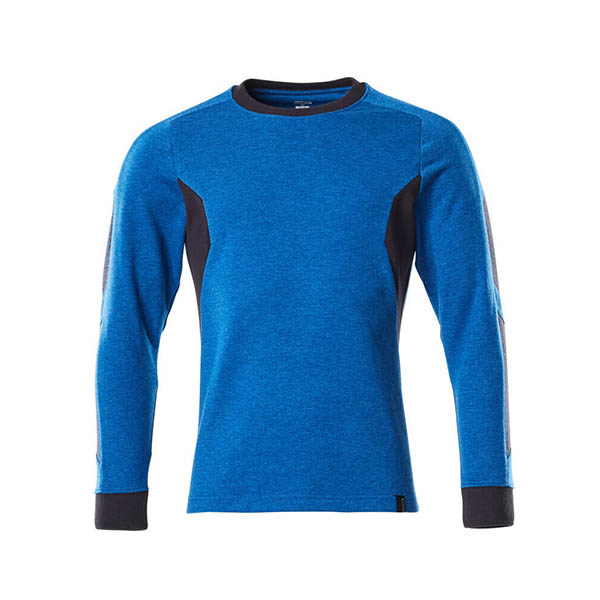 Sweatshirt Moderne Mascot | ACCELERATE bleu olympien et marine foncé