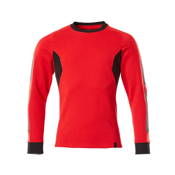 Sweatshirt Moderne Mascot | ACCELERATE rouge trafic et noir