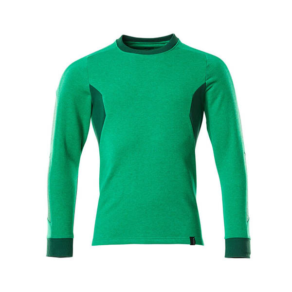 Sweatshirt Moderne Mascot | ACCELERATE vert gazon et vert bouteille