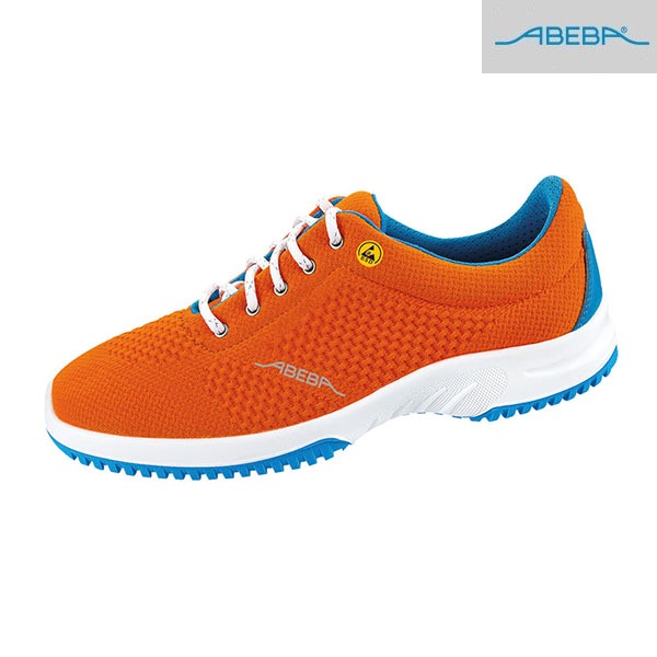 Chaussures De Sécurité Basses ABEBA - S2 ESD - Uni6 - Orange