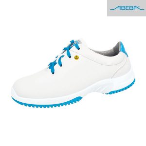 Chaussures De Travail Basses ABEBA - Bicolore - Uni6 - Blanc et bleu