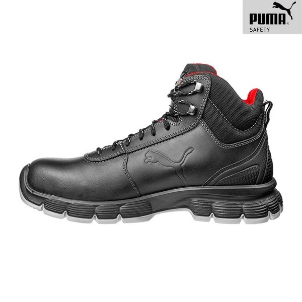 Chaussures de sécurité Puma – Condor Black Mid S3 ESD SRC