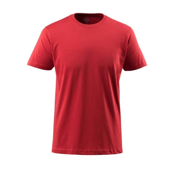 T-Shirt Mascot à Coupe Moderne- CALAIS rouge