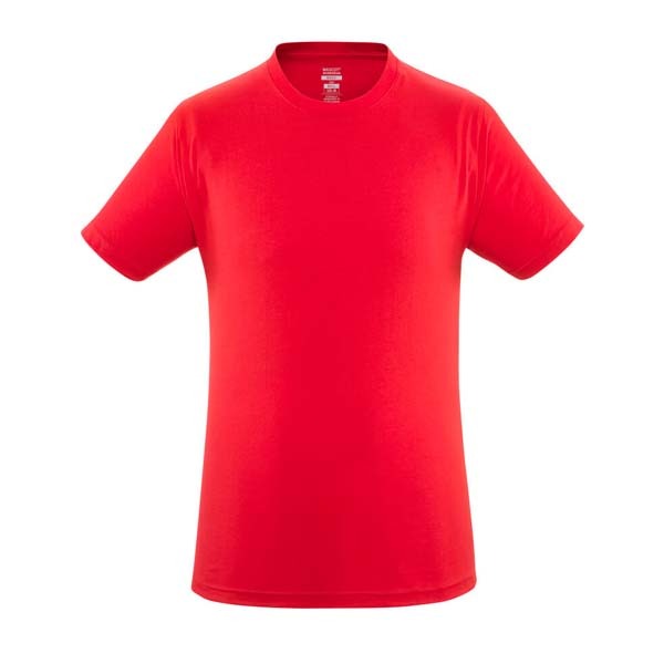 T-Shirt Mascot à Coupe Moderne- CALAIS rouge trafic