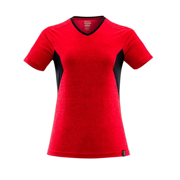 T-Shirt Mascot CoolMax®Pro - Manches courtes - ACCELERATE - Femme Rouge trafic et noir