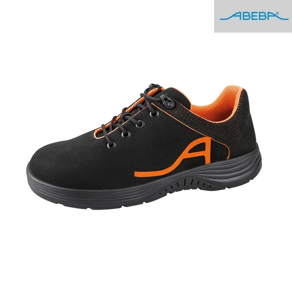 Chaussures De Sécurité ABEBA - S1 - X-Light - Noir Et Orange